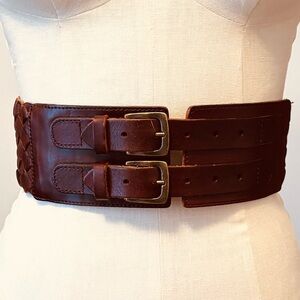 The Limited Brown Leather Belt